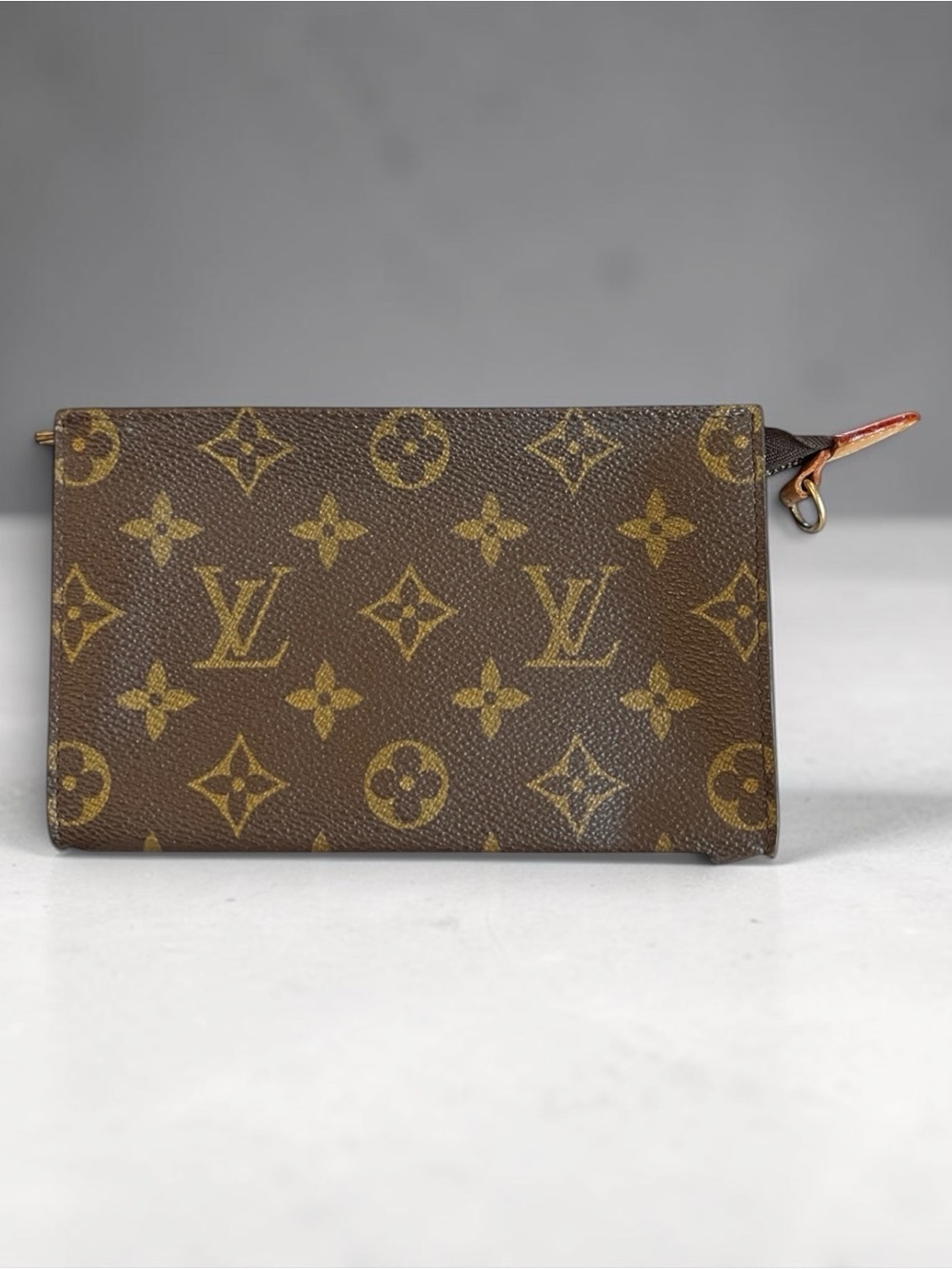 Louis Vuitton Vintage Monogram Pochette Accessories Zip Pouch + COA